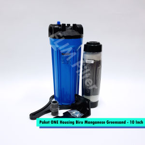 ELIM Filter - Paket ONE Housing + Catridge Manganese Greensand 10inch / Filter Air Sumur