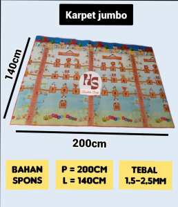 Karpet plastik lantai 200x240 /Karpet lantai tebal super jumbo 200x240cm/ tikar lantai 200 x 200 /tikar jumbo murah /termurah