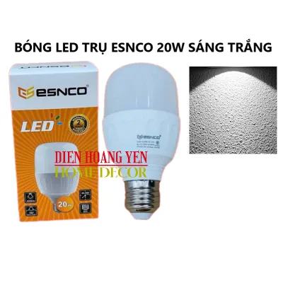 Bóng Đèn Led Trụ 10W 20W 30W 40W 50W Esnco chính hãng. Hàng chất lượng tốt độ tin cậy cao siêu sáng siêu bền