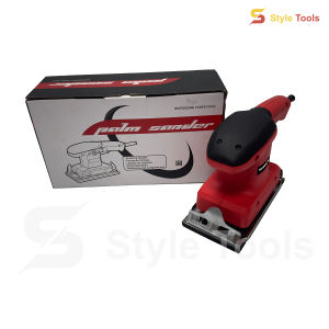 SHINING เครื่องขัดกระดาษทราย รุ่น9035 แบบสี่เหลี่ยม เครื่องขัดสี่เหลี่ยม เครื่องขัดกระดาษทรายไฟ สี แดง - ดำ