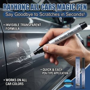 Car Scratch Repair Pen Paint Touch Up Pen Car Paint Repair Tool Scratch Remover Quick Fix Color Match Car Polish Pen Auto Scratch Remover Car Care Accessory