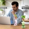 Propagation Vases for Plants Plant Propagation Jars Unique Body Avocado Vase Glass Planter Perfect for Seed Starting, Water Rooting and Home Decor. 