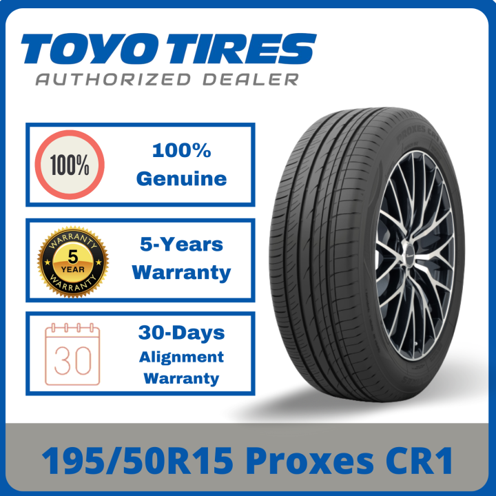 195/50R15 Toyo Tires Proxes CR1 *Year 2023/2024 | Lazada