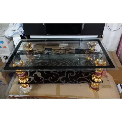 Meja Tamu Kaca Coffee Table Elegant 106 (khusus Medan & sekitarnya)
