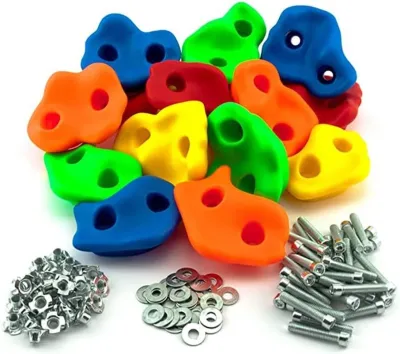 Outdoor Rock Wall Climbing Kit Rock Climbing Rock Wall Stone Children Tree Climbing Hold for Kid Climbing Straps Indoor