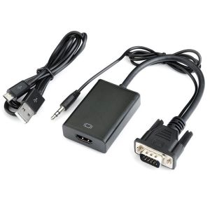 Đầu chuyển đổi tín hiệu từ VGA sang HDMI VGA to HDMI converter có âm thanh GROWNTECH