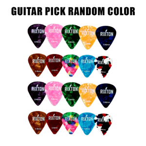 Guitar Pick RIXTON Picks Guitar Tuner Clip on Chromatic Digital Tuner for Acoustic Guitars Violin Ukulele Bass