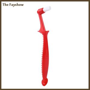 [The Fayshow] 1 cái bàn chải cà phê Espresso Máy pha cà phê làm sạch bàn chải dài xử lý tích hợp hai-in-một với muỗng làm sạch Nylon bàn chải