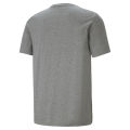 PUMA BASICS - เสื้อยืดผู้ชาย Essentials Logo สีเทา  - 58666603. 