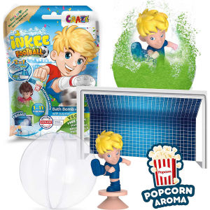 【SG Seller】Craze INKEE – Surprise Bath Bomb Football - Badebombe mit Popcorn Birthday Gift Aromantic Mini Bath Bomb
