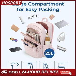 Nylon Quilted College Laptop Backpack Fashion Casual Daypack Adjustable Straps College Backpack for Girl 15.6 Inch Laptop
