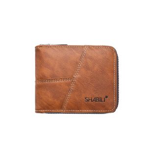Dompet Panjang Lelaki Berbutang Zip Dompet Panjang untuk Lelaki dan Wanita