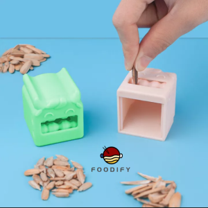 Kuaci Pengupas Kulit Peeler Seed Remover Guaci Lazy Sunflower Melon Seed Peeler Opener 瓜子去壳器 剥瓜子神器