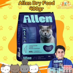 Allen Makanan Kucing Kering Dewasa | Dry Cat Food Adult Tuna & Chicken Flavor 400gr