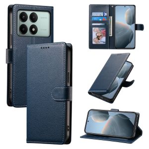For Xiaomi Mi Poco X7 X6 M6 F6 F5 M4 M3 X5 X4 X3 Pro / Poco F3 M5 M4 M3 X3 NFC Phone Case Luxury Magnetic Leather Wallet Card Slot Flip Cover Business Casing