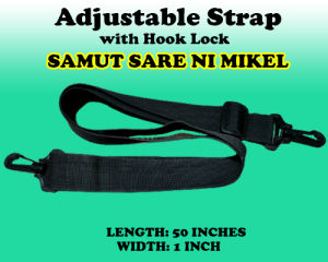 "SSNM" Adjustable Strap With Hook Lock Strap for Speakers E-bike Motorcycle Big Bike Truck Sasakyan Kayak Duyan Delivery Rider Top Box Motor Rack and Top Load Luggage Strap Cargo Rope
