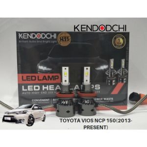 🔥READY STOCK🔥KENDODCHI 2Pcs H11 LED Car Headlight FOR TOYOTA VIOS NCP150(2013-PRESENT) product by Malaysia
