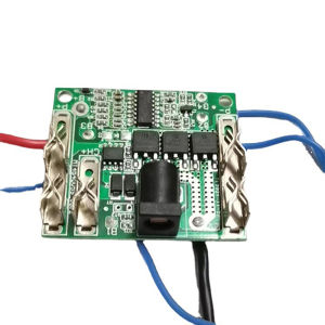 LEI แผ่นป้องกันแบตเตอรี่ลิเธียม1ชิ้นสำหรับเครื่องมือไฟฟ้าแผ่นเจียรมุมสูงแผ่นป้องกันแบตเตอรี่