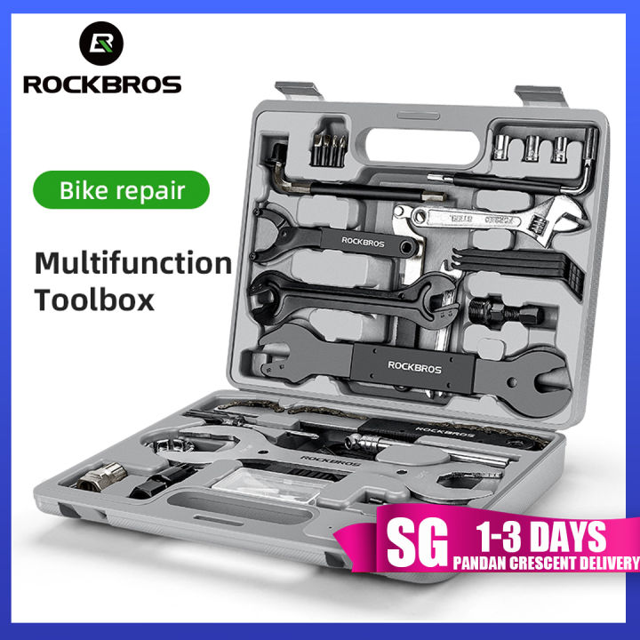 【SG Delivery】ROCKBROS Professional Bicycle tool kit Repair Tools Box