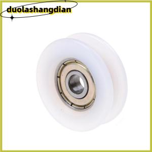 [Duola] ตลับลูกปืนล้อไนลอน6x30x10มม. ร่องรูปตัวยู