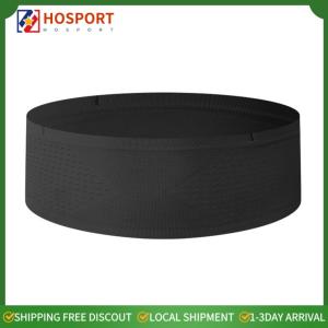 【HOSPORT】Elastic Jogging Belt with Hidden Pocket Lightweight and Breathable for Outdoor Sports and Fitness