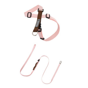HamshMoc Anti Choke Cat Harness Adjustable Polyester Leash Hands Free Multi Way Escape Proof Walking Lead For Small Kitten