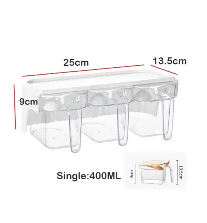 Zeekea%203%20Grids%20Seasoning%20Box%20with%20Handle%20and%20Spoon,%20Seasoning%20Storage%20Container%20Rack%20Combo%20Set%20with%20Removable%20-%20Image%207