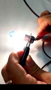 Lampu Depan Bohlam Depan VND Model TDH Bebek Matic Kaki 1 H6 18Watt 25Watt 35Watt