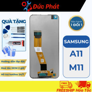 Màn Hình THAY THẾ Sam Sung A11 / M11 Zin Box Hãng (Tặng kèm keo dán và bộ sửa)