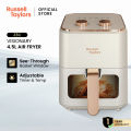 Russell Taylors Retro Series 3D Visible Window Air Fryer Large (4.5L) Z3. 