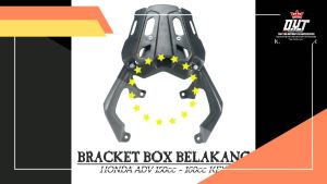 Behel Bracket Breket Box Belakang Variasi Perlengkapan Rak Box Touring Honda ADV 150cc & ADV 160cc
