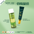 NPURE NPURE SUNSCREEN CICA BEAT THE SUN MATTE SPF 50+ PA++++/ SUNSCREEN JERAWAT / SUNSCREEN HYPOALLERGENIC Acid Extract Beruntusan Hydrating Mencerahkan Wajah. 