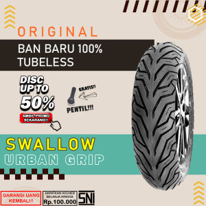 Ban Motor Matic Tubeless Swallow Urban Grip Ring 12 Ban Motor Scoopy Freego Tubles Ring 12