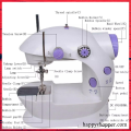 Mini Portable Electric Sewing Machine With 2 Speed Control. 