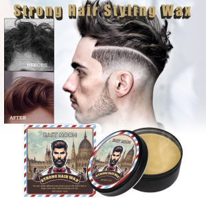 new Long Lasting Stying Wax Fluffy Hair Pomade Wax Keep Hair Oil Edge Control Barbershop Tools Salon Hairdressing Mud Hair Styling hot