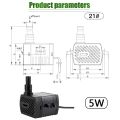 Water Pump/Pompa Aircooler Water Pump Air Cooler Sharp Arus Ac 5W. 
