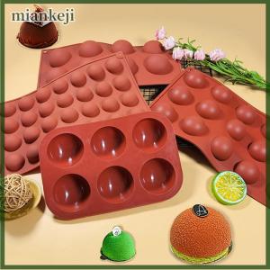 miankeji 1 cái khay nướng bánh Khuôn Silicone khuôn sô cô la bóng Khuôn Silicone khuôn Lollipop bánh khuôn Bếp nướng công cụ