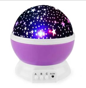 Lampu Tidur Bulat Putar Proyektor Bulan Bintang Moon Star Master Light