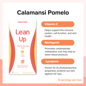 Lean Up Calorie Burning Juice - NO bounce back - Boost Metabolism Slimming Detox & Weight Loss & Management Doki Doki