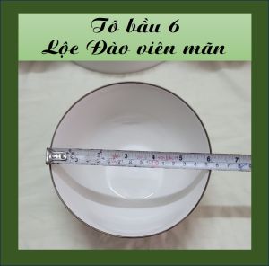 TÔ BẦU GỐM SỨ CAO CẤP HỌA TIẾT LỘC ĐÀO VIÊN MÃN – ĐỦ SIZE ( CỠ 678 )
