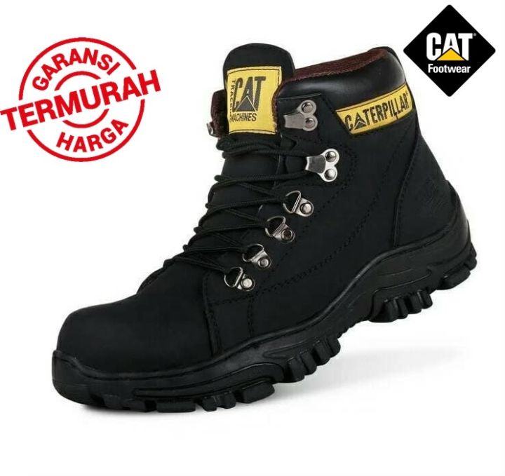 promo sepatu Caterpillar Hydraulic Boots Safety Sepatu Pria