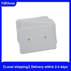 【Local shipping】 100pcs Professional Type Earring Ear Studs Holder Display Hang Kraft Cards Paper