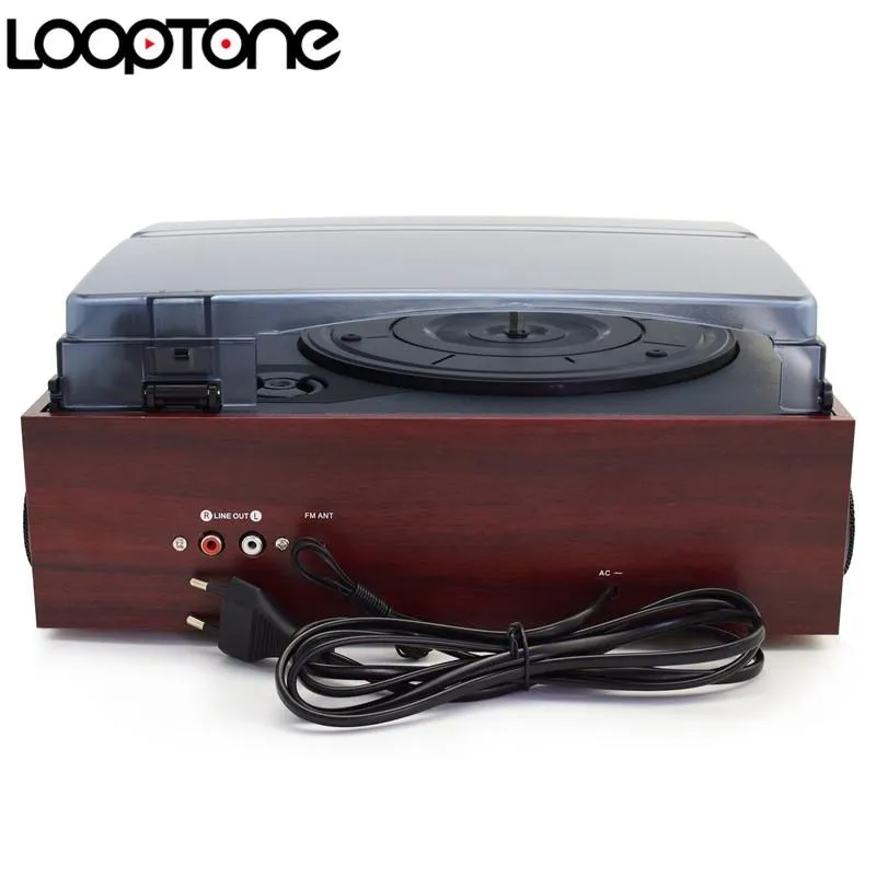 LoopTone Vintage Stereo Phono Players for 33/45/78RPM Bluetooth