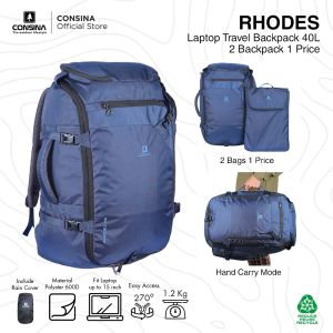 Tas Backpack Consina Rhodes Ransel Laptop