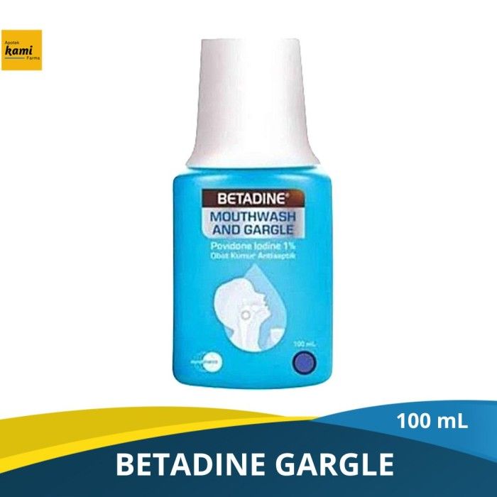 BETADINE GARGLE 100mL | Lazada Indonesia