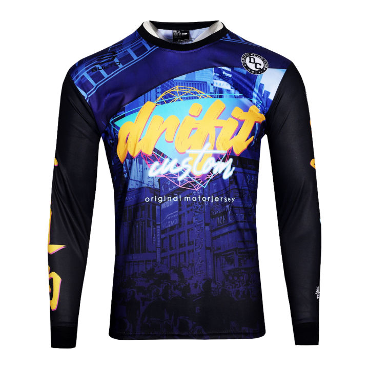 Long Sleeve Drifit Custom Jersey For Men Motor Riding Sport Shirt Motor Motorcycle Jersey Lazada PH