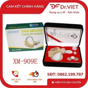 Máy trợ thính không dây Xingma XM-909E - Khuếch đại âm thanh hỗ trợ nghe rõ và giao tiếp dễ dàng điều chỉnh âm lượng linh hoạt thiết kế nhỏ gọn tiện lợi phù hợp người nghe kém suy giảm thính lực người gặp khó khăn khi nghe và giao tiếp hằng ngày