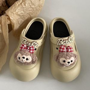 [Free Shipping] Sherry WomenS Thick-Soled Clogs 2026 New Summer Outdoor Wear Height-Increasing Non-Slip Closed-Toe Slippers Fashionable