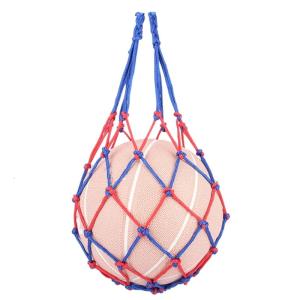 Football Net Bag Nylon Mesh Ball Bags Basketball Storage Bag Mesh Single Player Net Bags Volleyball Mesh Bag for Outdoor