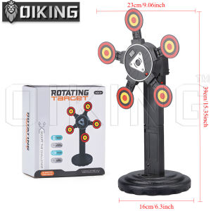 Oiking Electronic Rotating Moving Shooting Tar-get Auto Reset Digital Tar-gets for T-o-y Wargame Outdoor Hunting Accessories